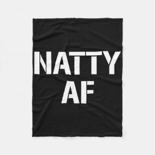 Manta Polar Natty Af Natural Bodybuilding Regalos Hombres Muje