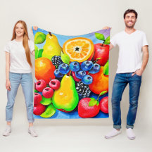 Naturaleza Muerta de Frutas Vibrantes