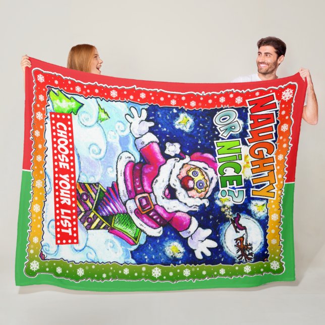 Manta Polar Naughty or nice, choose your list (In situ)