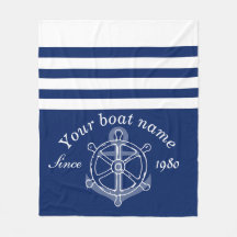 Nautical Personalizado Nombre de barco Anclaje de