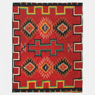MANTA POLAR NAVAJO INDIAN 1890 HORSE SADDLE BLANKET
