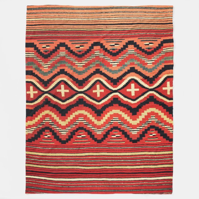 MANTA POLAR NAVAJO INDIAN CHILD BLANKET DE 1800 (Anverso)