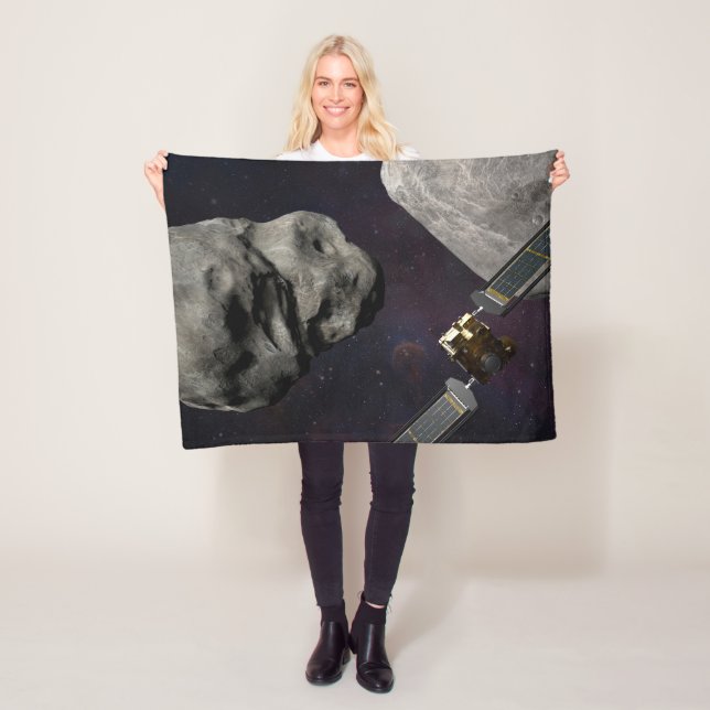 Manta Polar Nave Espacial Dart Y El Líquido Antes Del Impacto (In situ)