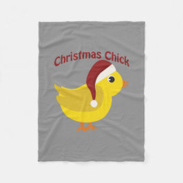 Manta Polar Navidad Chick