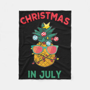 Manta Polar Navidad En Julio Piña Sungles Ligero Verano V