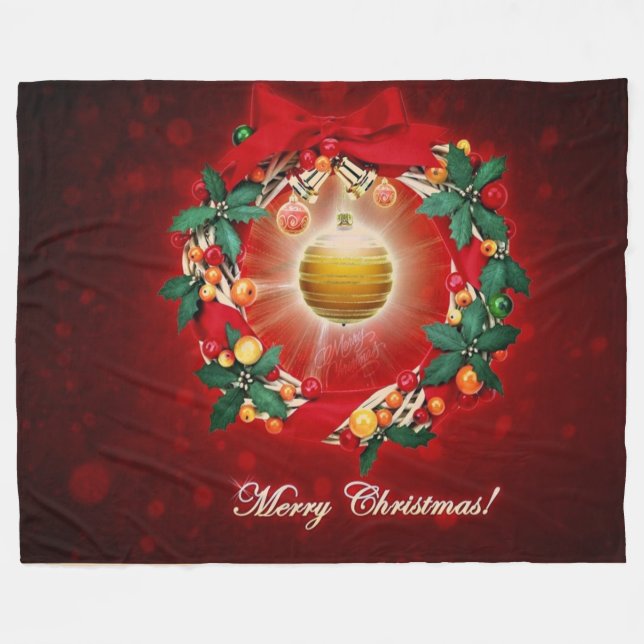 MANTA POLAR NAVIDADES (Frente (Horizontal))