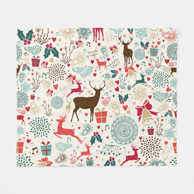 Manta Polar Navidades (Frente (Horizontal))