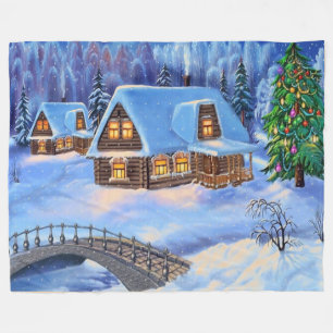 MANTA POLAR NAVIDADES