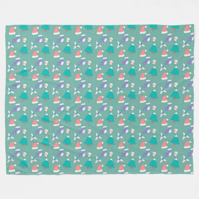 Manta Polar Navidades (Frente (Horizontal))
