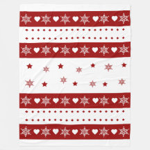 Navidades acogedores en blanco - diseño estrella y