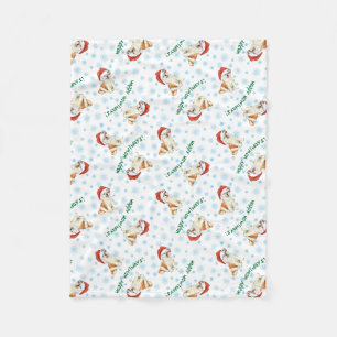Manta Polar Navidades Akita Fleece Blanket