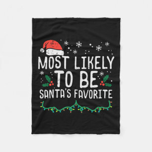 Manta Polar Navidades Amigos Familia Favorita Xmas Familia Mat
