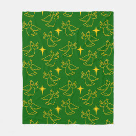 Manta Polar Navidades Angels