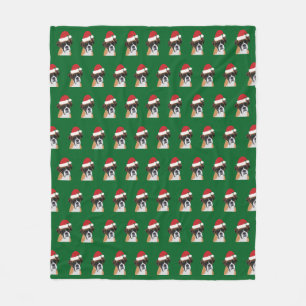 Manta Polar Navidades Boxer Dog