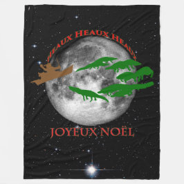 Manta Polar Navidades cajún