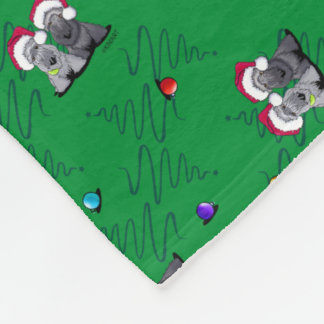 Manta Polar Navidades Cesky Terriers