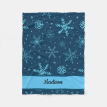 Navidades clásicos copos de nieve con azul marino 