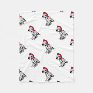 Manta Polar Navidades Dalmatian