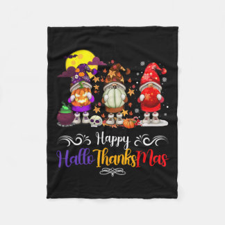 Manta Polar Navidades de Acción de Gracias Felices Hallothanks