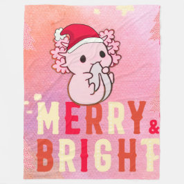 Manta Polar Navidades de Axolotl