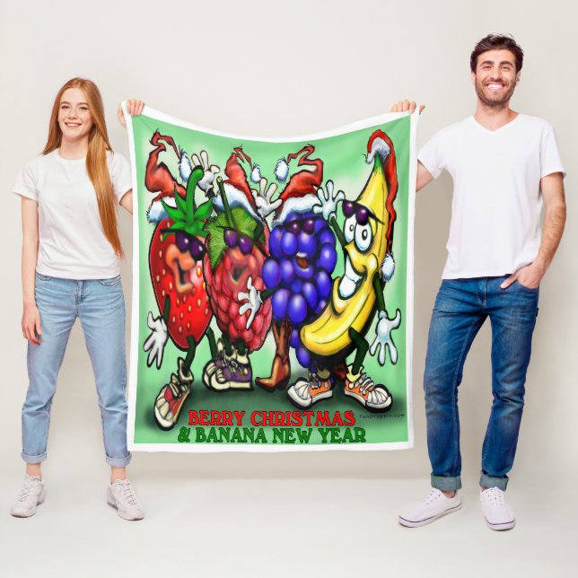 Manta Polar Navidades de Berry (In situ)