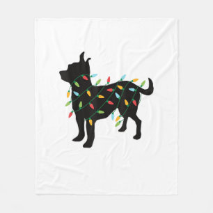 Manta Polar Navidades de Chihuahua iluminan regalo de Navidad 