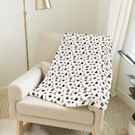 Manta Polar Navidades de París | Patterado