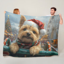 Navidades de Pascua de Cairn Terrier Dog Roller