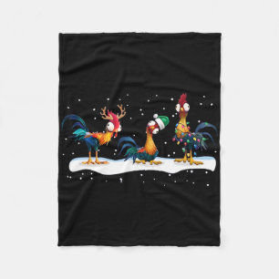 Manta Polar Navidades de pollo Hei Hei - Uni