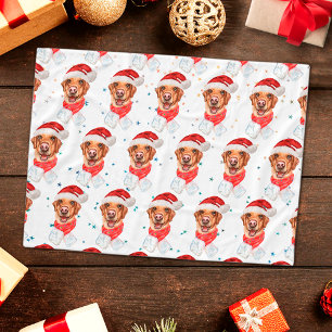 Manta Polar Navidades de raza de perro de Labrador