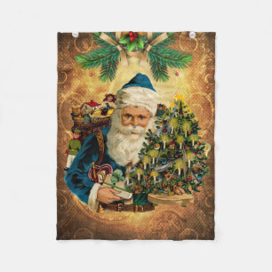 Manta Polar Navidades de San Nicolás (Santa Claus) 