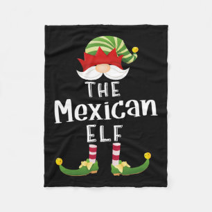 Manta Polar Navidades del grupo Elf mexicano Funny Fiesta Paja