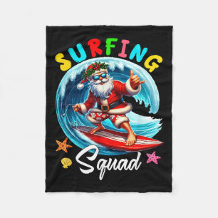 Manta Polar Navidades Del Surfing Squad En Julio Diversión De