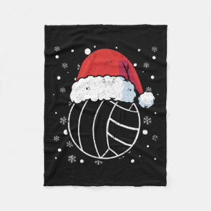 Manta Polar Navidades deportivos Gorra de voleibol Santa Claus