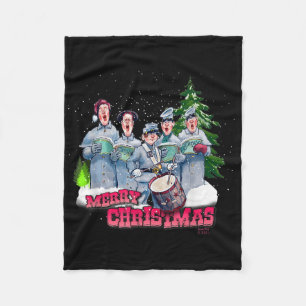 Manta Polar Navidades divertidos de la guerra civil