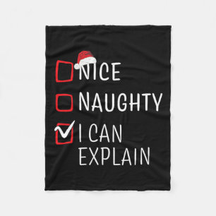 Manta Polar Navidades divertidos y bonitos familia Pajama Homb