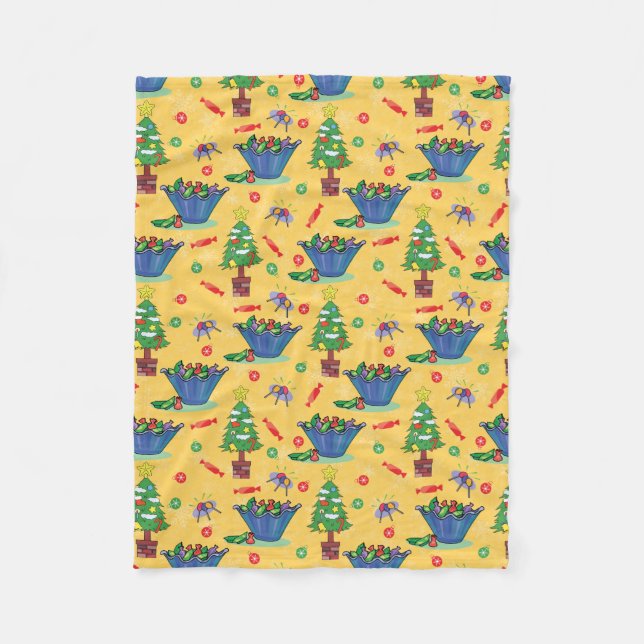 Manta Polar Navidades dulces (Anverso)