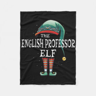 Manta Polar Navidades Elf Job del profesor inglés