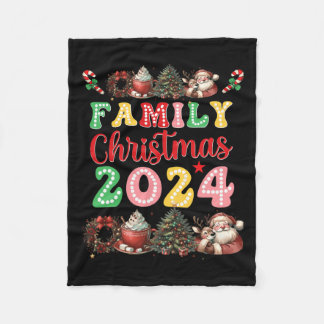 Manta Polar Navidades familiares 2024 Navidades familiares coi