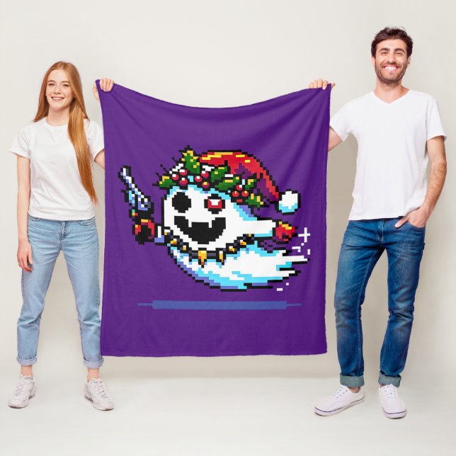 Manta Polar Navidades fantasma del punk - Festividad artística (In situ)