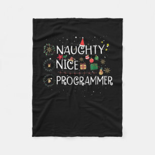 Manta Polar Navidades felices   Ntraviesa Programadora De Niza