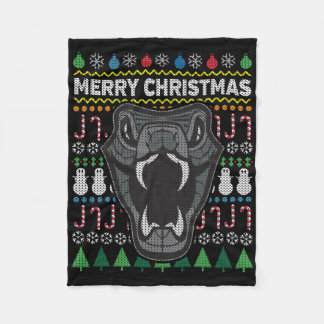 Manta Polar Navidades feos de serpientes Sweater Willife Serie