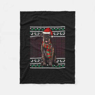 Manta Polar Navidades feos del gigante de la Navidad Schnauzer