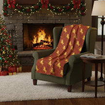 Navidades festivos del patrón de pan de jengibre