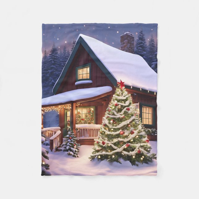 Manta Polar Navidades Fleece Blanket (Anverso)