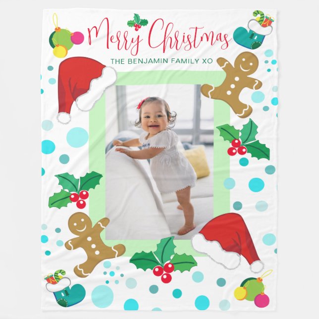 Manta Polar Navidades Fleece Blanket (Anverso)