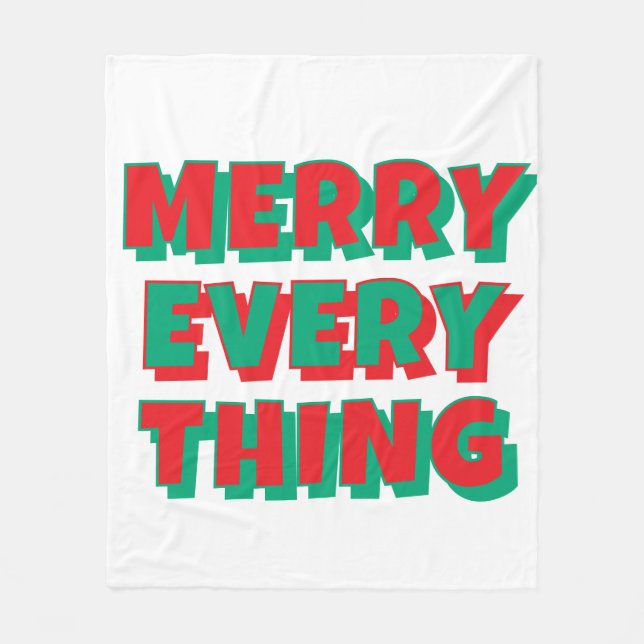 Manta Polar Navidades Fleece Blanket (Anverso)