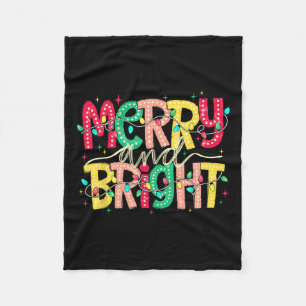 Manta Polar Navidades Frescos Y Luminosos Funny Familia Pajama