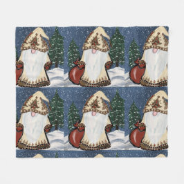 MANTA POLAR NAVIDADES GNOME