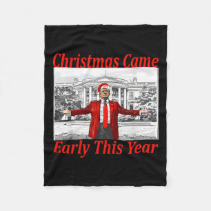 Manta Polar Navidades graciosos de Trump llegaron a comienzos